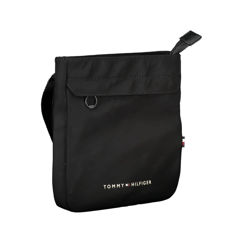 Tommy Hilfiger Black Polyester Men's Shoulder Bag - Image 3