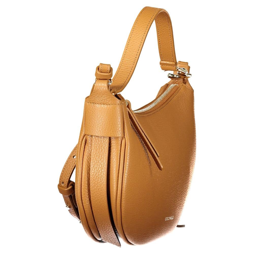 Coccinelle Marrone Pelle Woman Shoulder Bag - Image 3