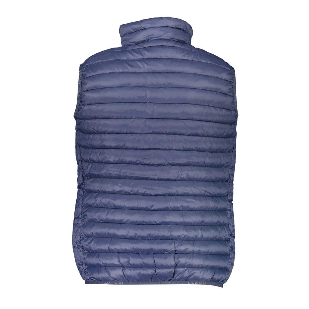 North Sails Blu Polyamide Mens Vest - Image 2