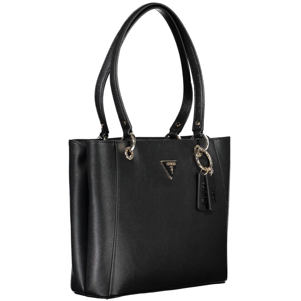 Guess Jeans Black Polyurethane Women Handbag - Image 3