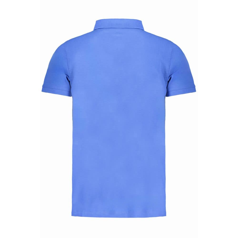 Norway 1963 Blue Cotton Polo Shirt - Image 2
