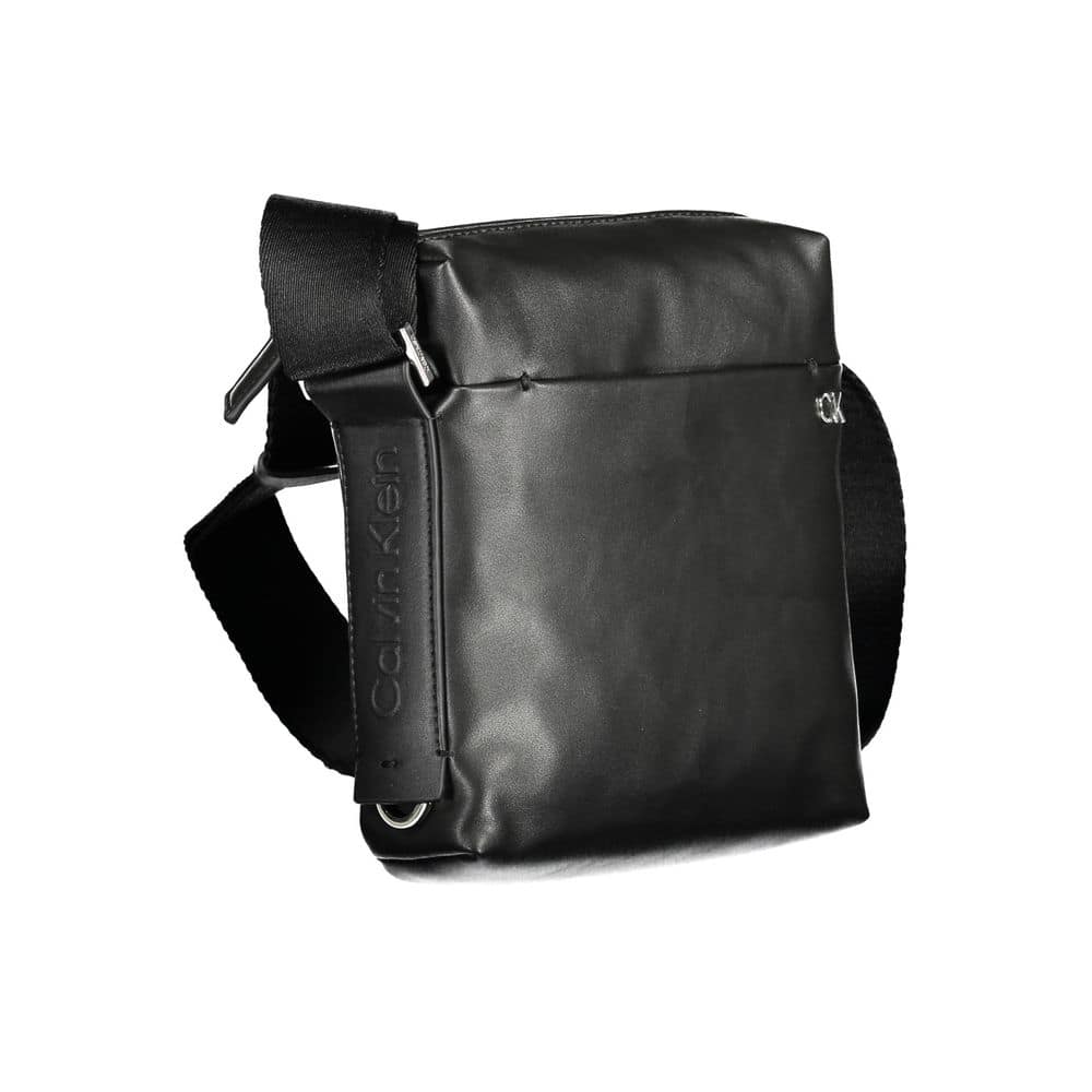 Calvin Klein Nero Polyester Men's Shoulder Bag - Image 3
