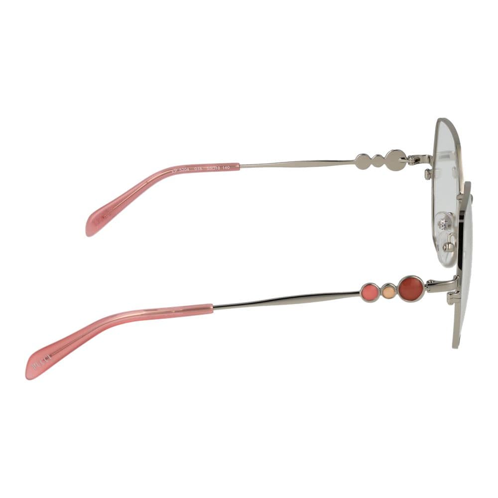 Emilio Pucci Gray Metal Glasses (Frames) - Image 5