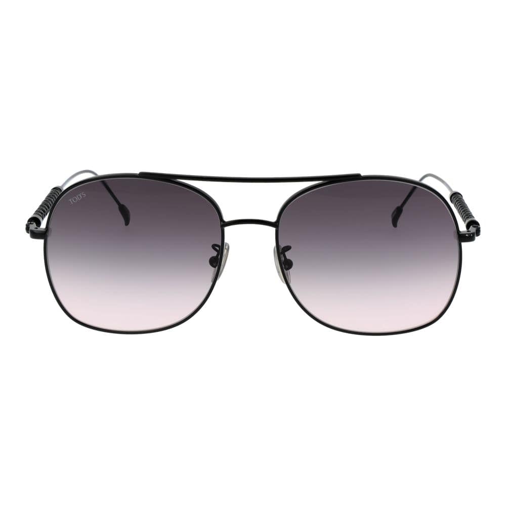 Tod's Black Metal Sunglasses - Image 2