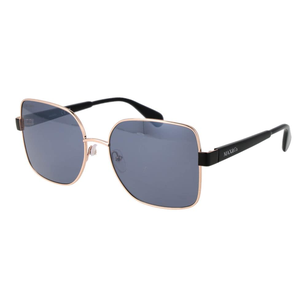 Max & Co Rose Gold Metal Sunglasses