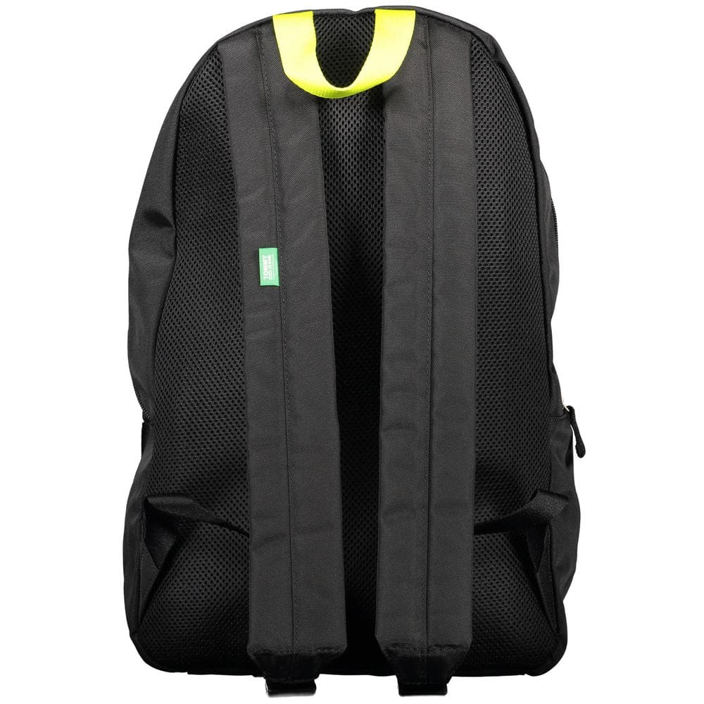 Tommy Hilfiger Black Recycled Polyester Men Backpack - Image 2