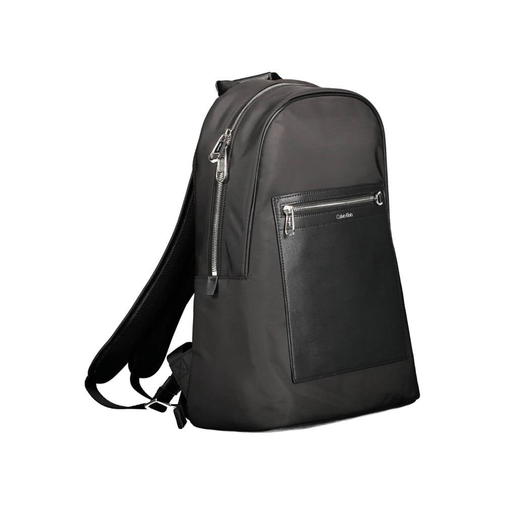 Calvin Klein Black Polyester Men Backpack - Image 3