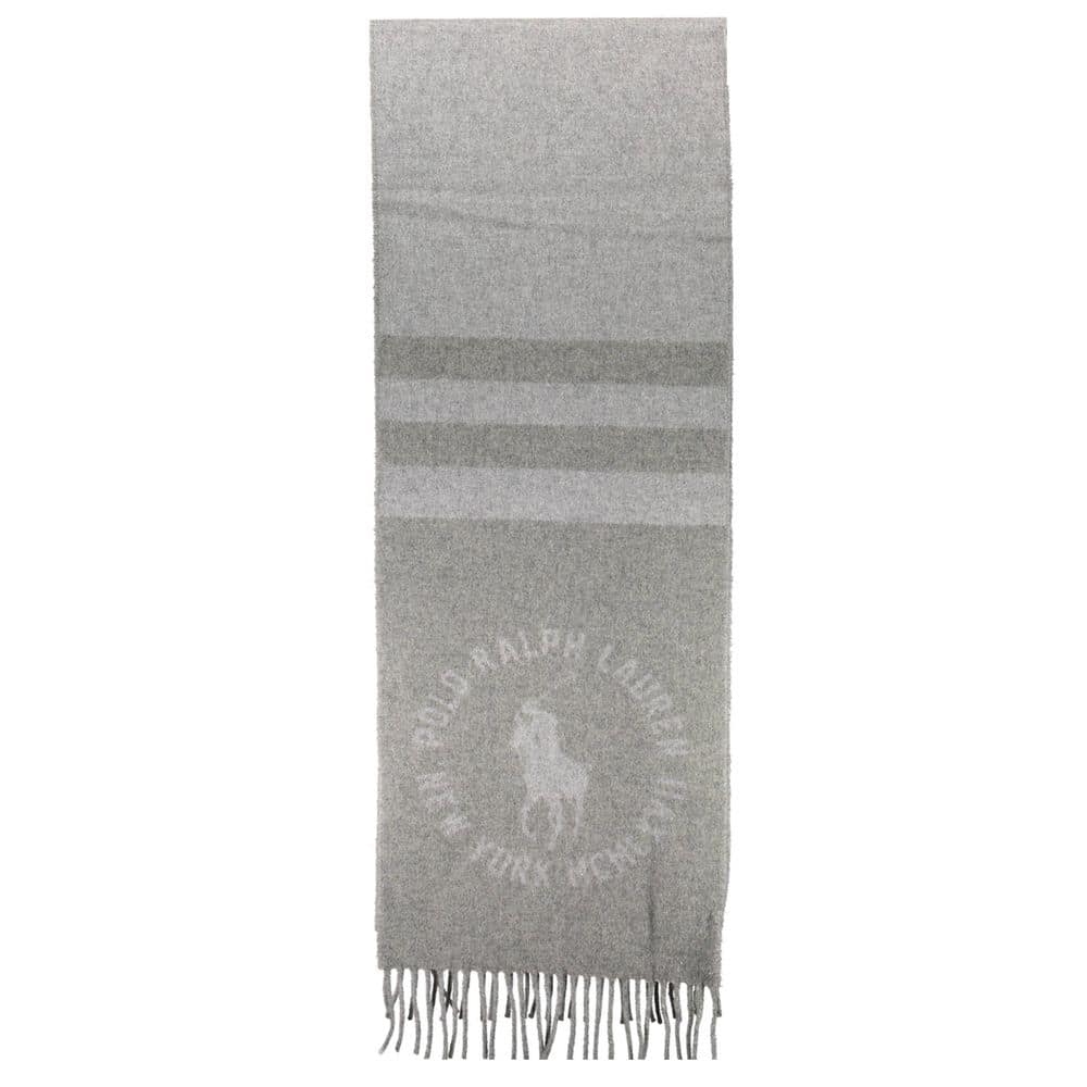 Ralph Lauren Grigio Lana Men Scarf - Image 3