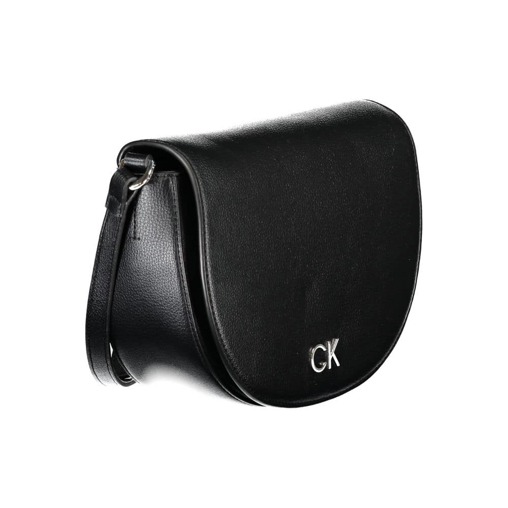 Calvin Klein Nero Poliuretano Women Shoulder Bag - Image 3