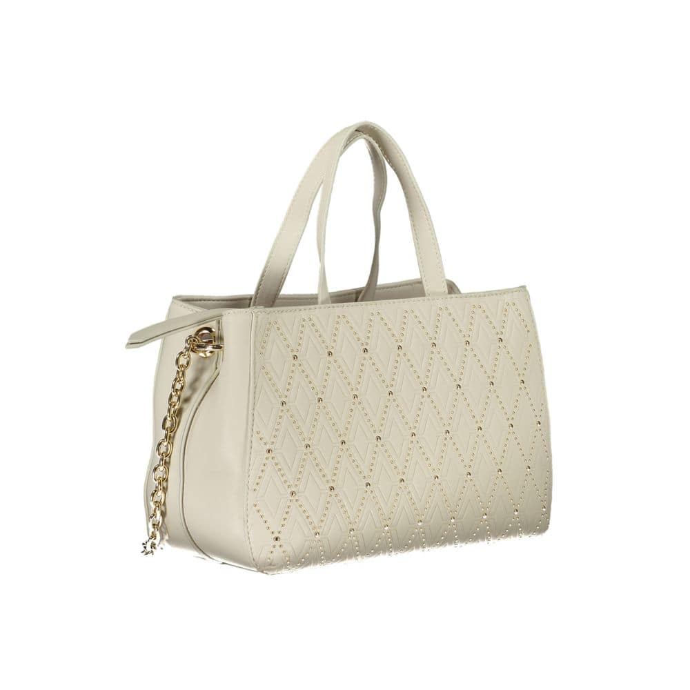 Mario Valentino White Polyurethane Women Handbag - Image 3