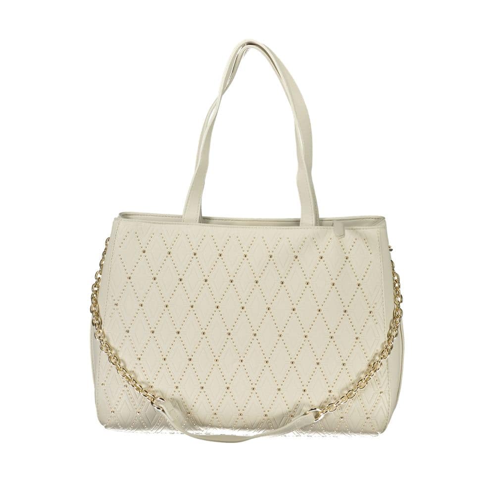 Mario Valentino Bianco Poliuretano Woman Handbag - Image 2