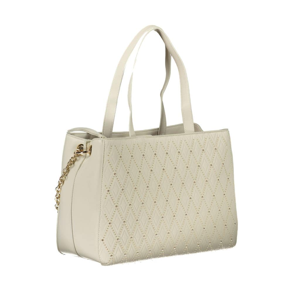 Mario Valentino Bianco Poliuretano Woman Handbag - Image 3
