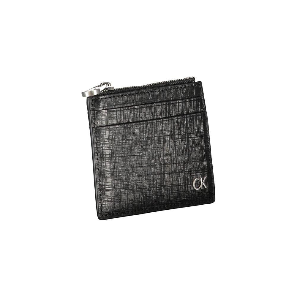 Calvin Klein Nero Leather Men Cardholder - Image 3