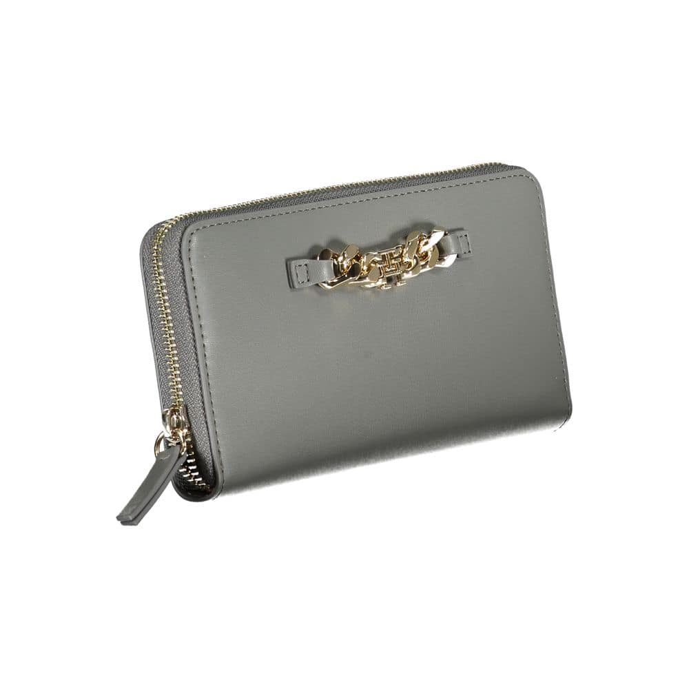 Tommy Hilfiger Grigio Poliuretano Women Wallet - Image 3