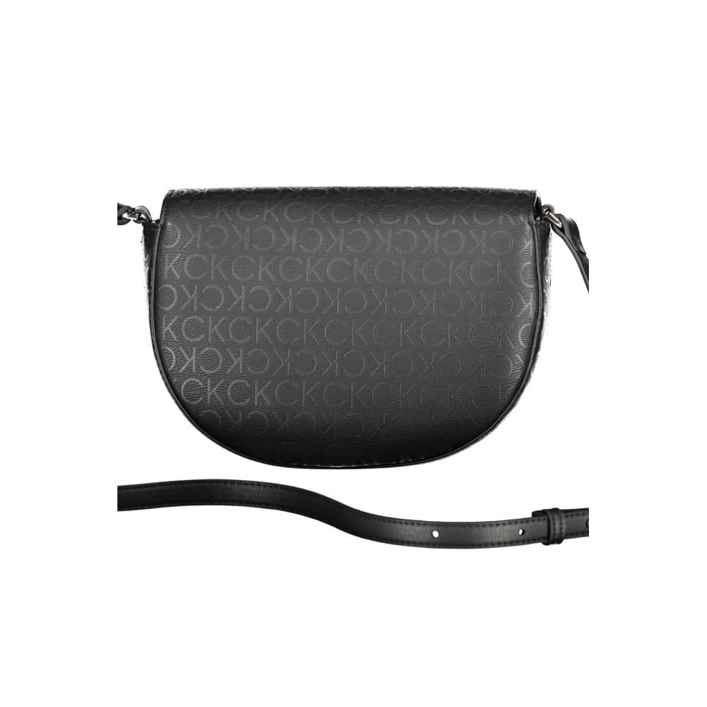 Calvin Klein Black Polyurethane Women Shoulder Bag - Image 2