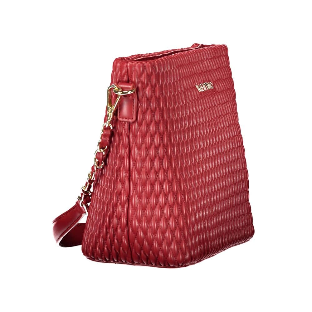 Mario Valentino Rosso Polyurethane Women Handbag - Image 3