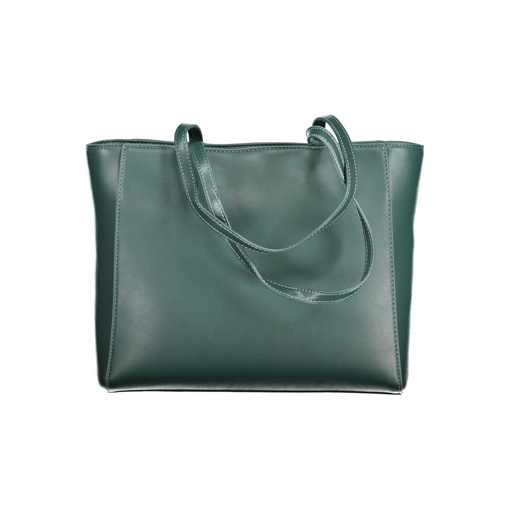 Mario Valentino Verde Poliuretano Woman Shoulder Bag - Image 2