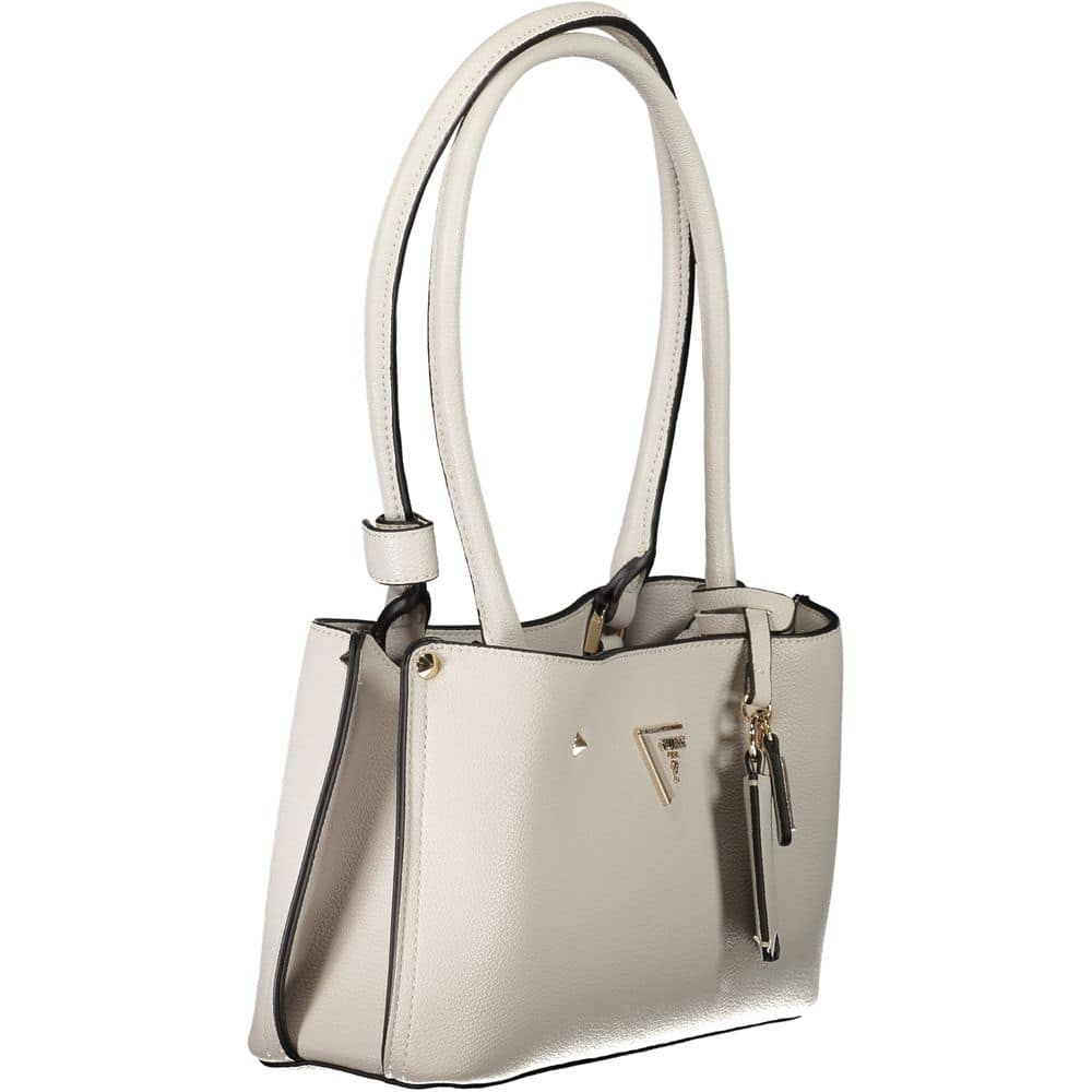 Guess Jeans Grigio Poliuretano Women Handbag - Image 3