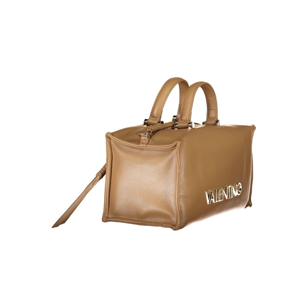 Mario Valentino Beige Polyurethane Women Handbag - Image 3