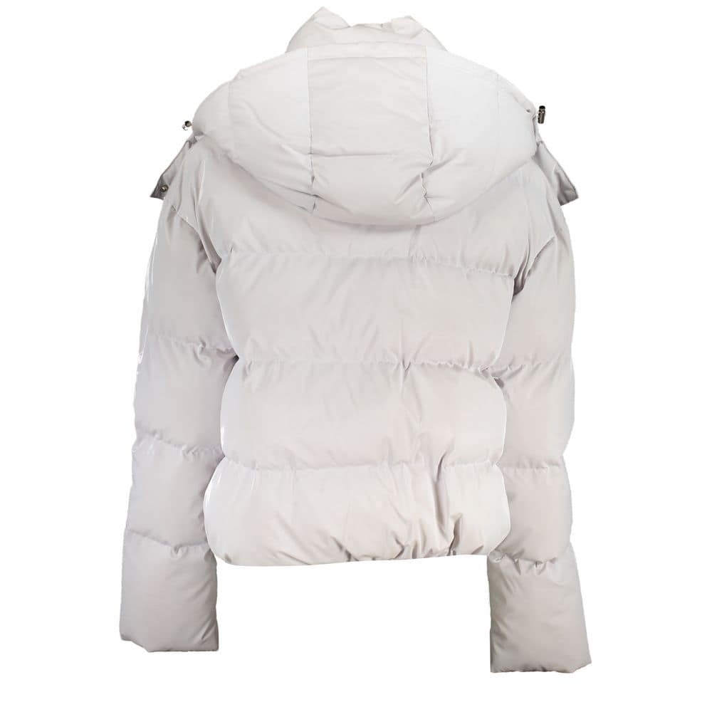 Patrizia Pepe Bianco Poliuretano Women's Jacket - Image 2