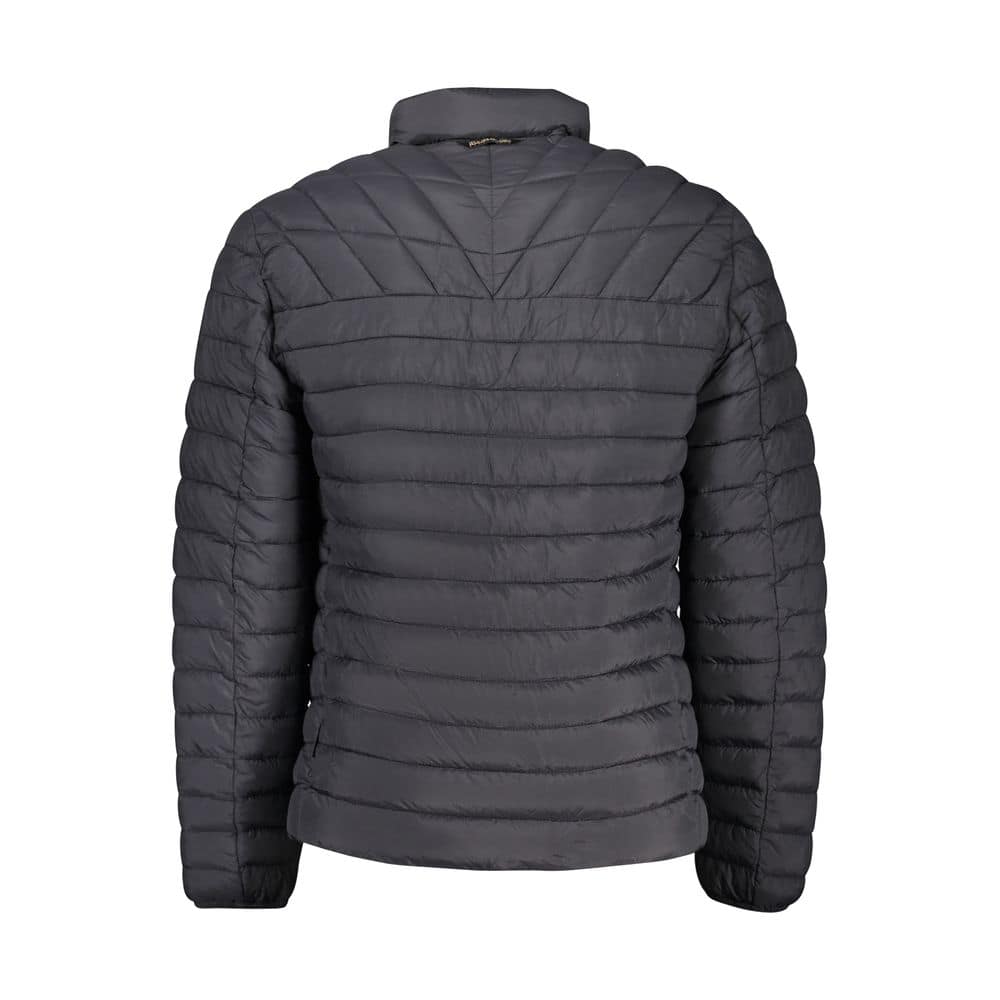 Napapijri Black Polyamide Men's Jacket - Image 2