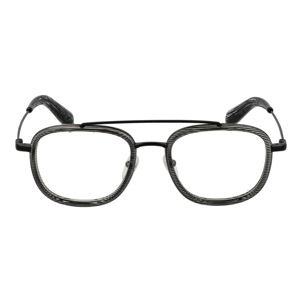 Yohji Yamamoto Gray Acetate Glasses (Frames) - Image 2