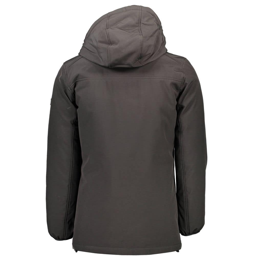 Yes Zee Black Polyester Jackets & Coat - Image 3