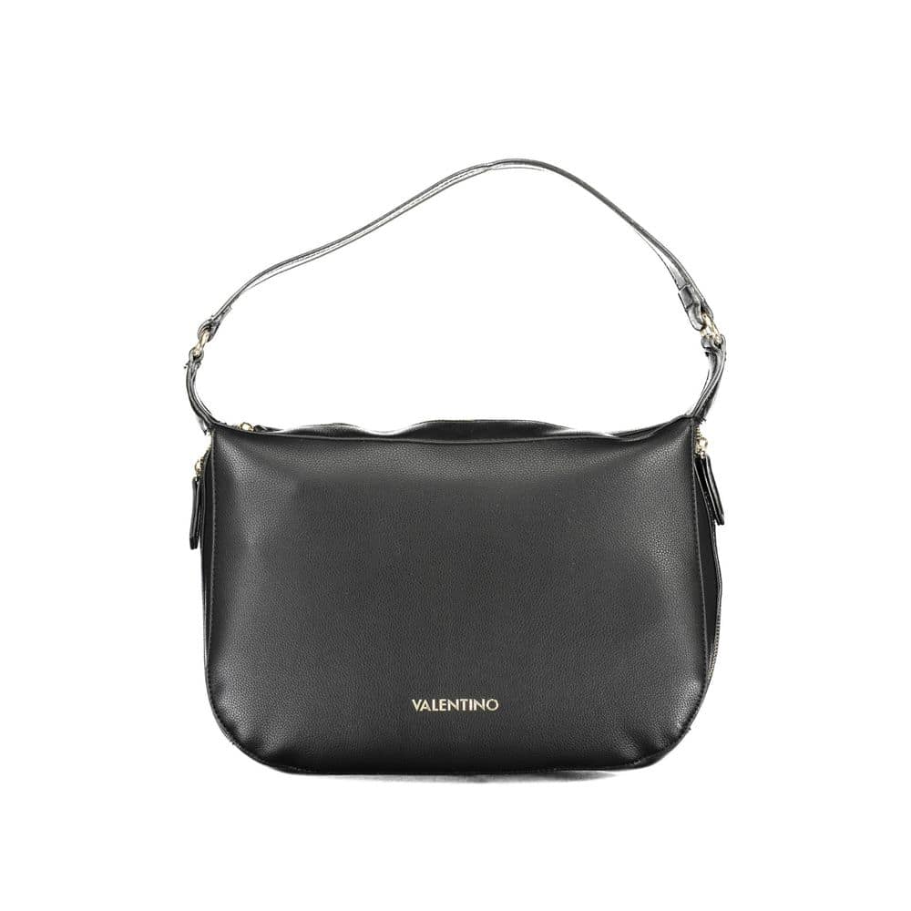 Mario Valentino Black Polyurethane Women Handbag