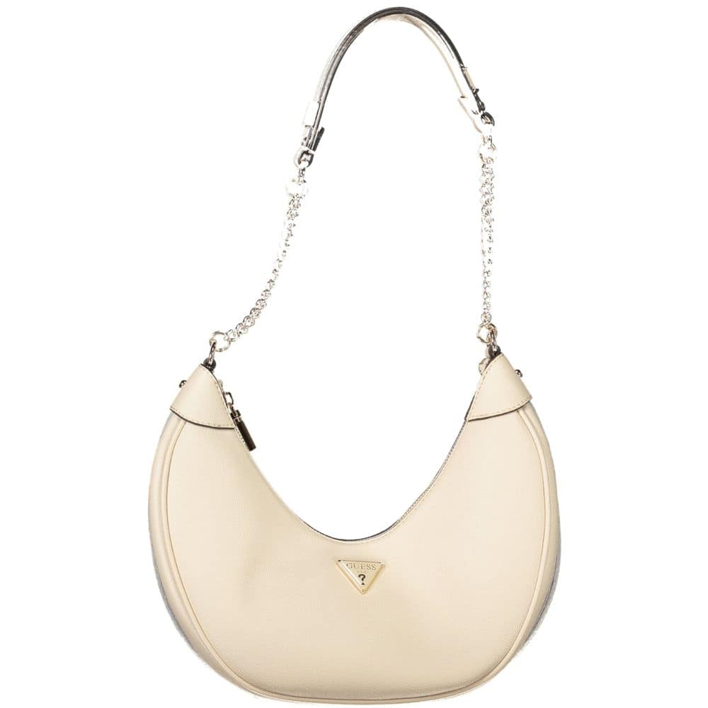 Guess Jeans Beige Polyurethane Women Handbag