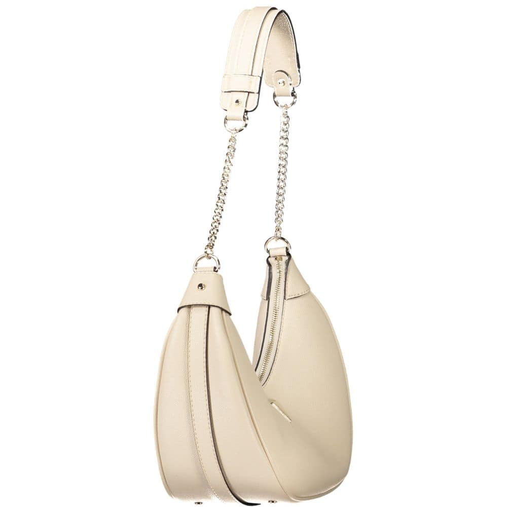 Guess Jeans Beige Polyurethane Women Handbag - Image 3