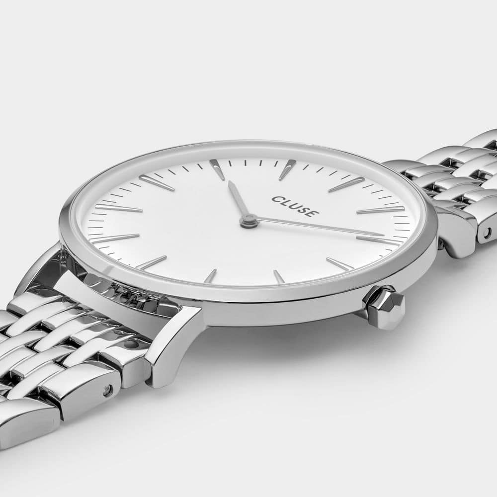 Cluse Silver Stainless Steel Dress Watch - Image 3