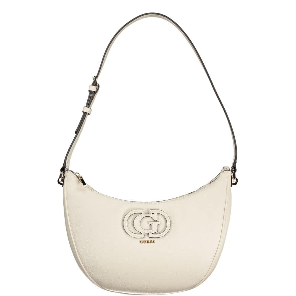 Guess Jeans Bianco Polyurethane Women Handbag