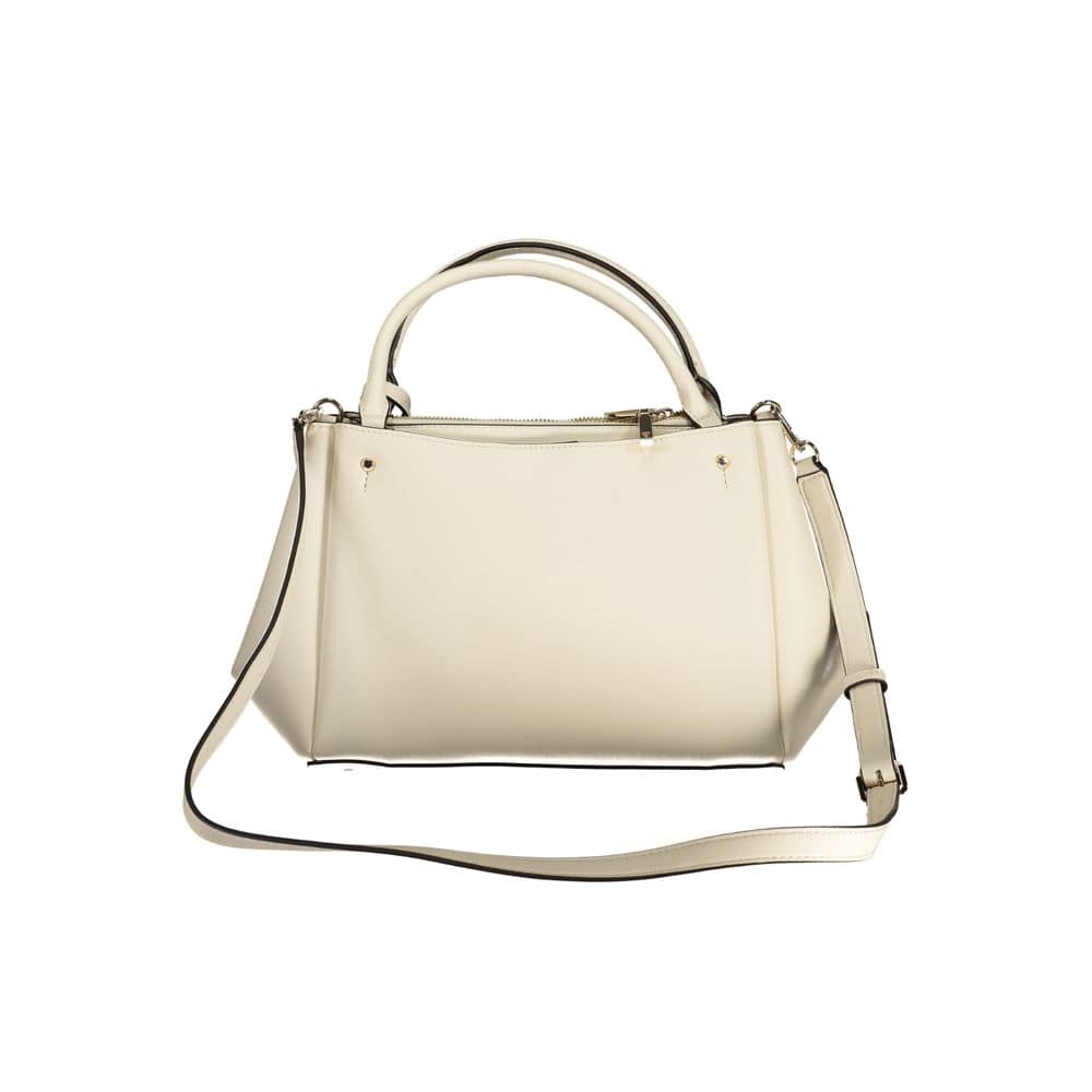 Guess Jeans Bianco Poliuretano Women Handbag - Image 2