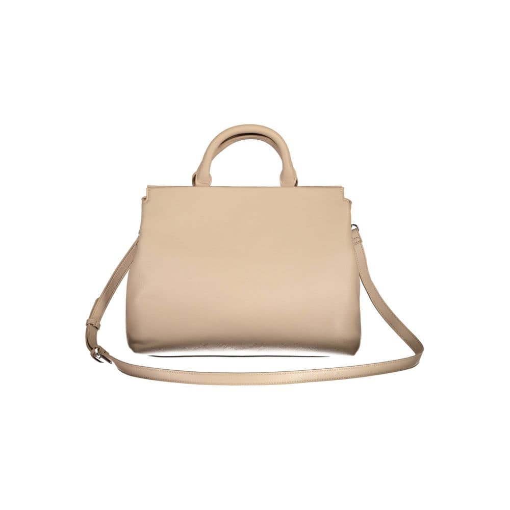 BYBLOS Beige Polyurethane Women Handbag - Image 2