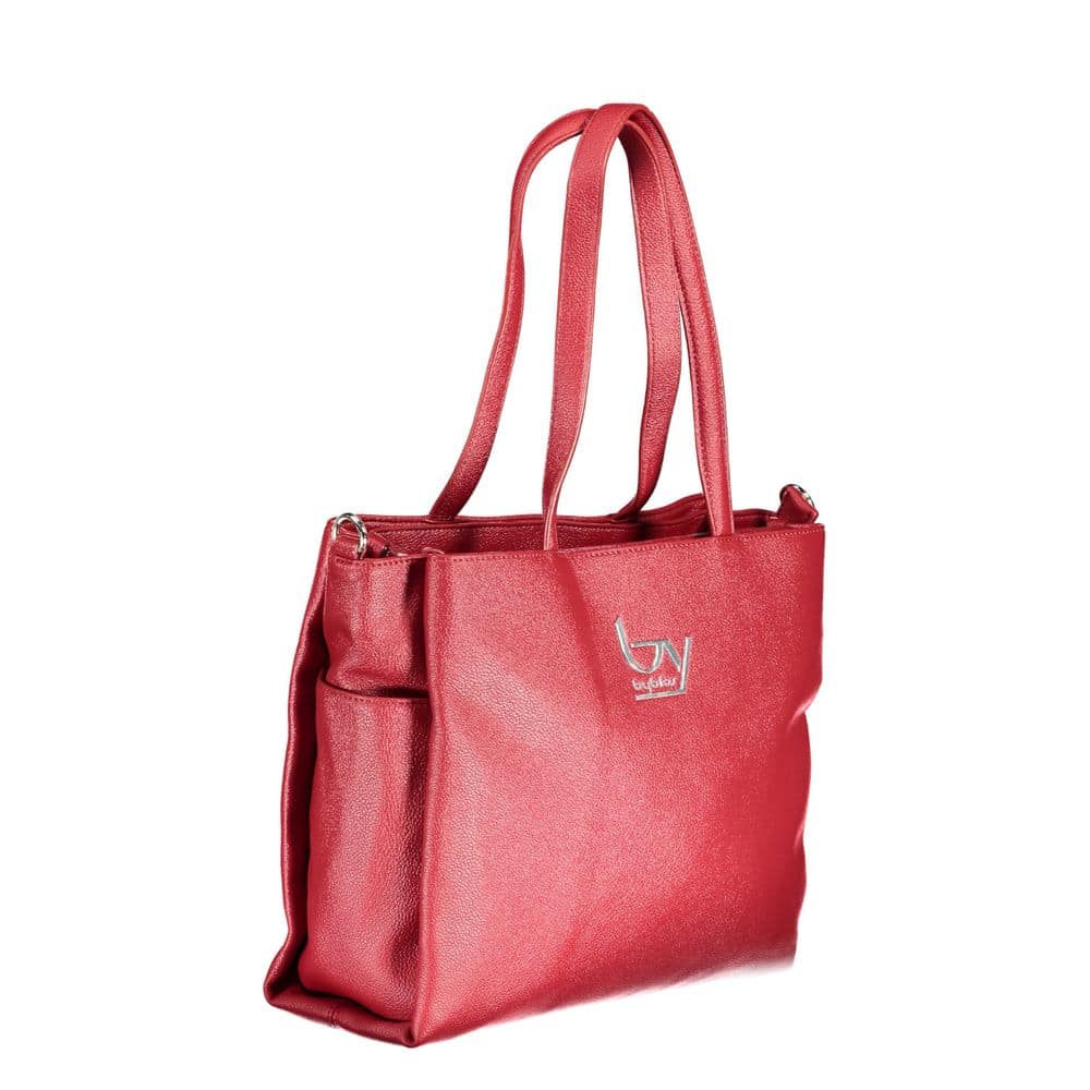 BYBLOS Rosso Polyurethane Women Handbag - Image 3