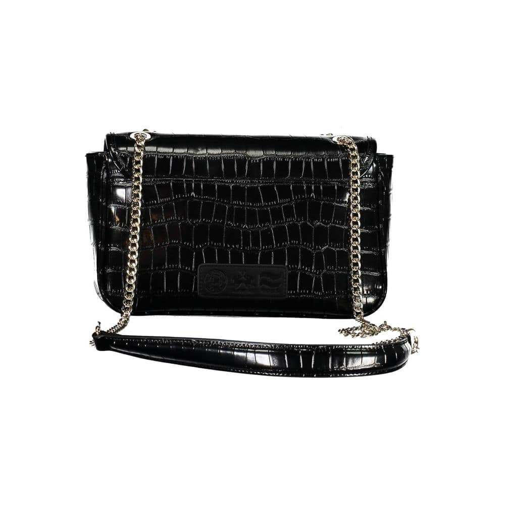 La Martina Nero Poliuretano Women Shoulder Bag - Image 2