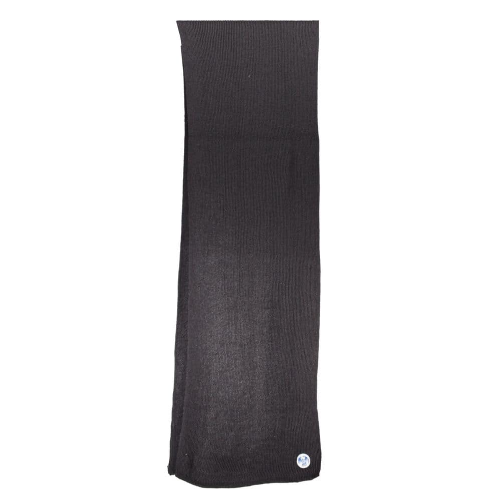 North Sails Black Cotton Men Scarf - Image 2