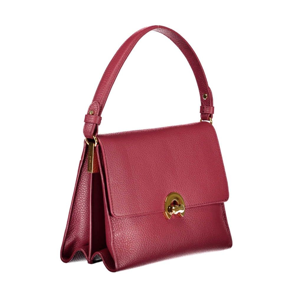 Coccinelle Rosso Leather Women Handbag - Image 3