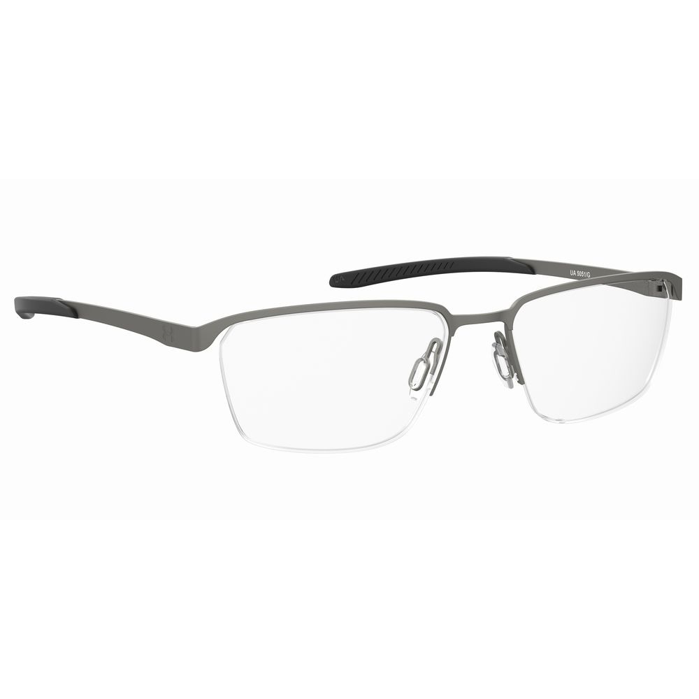 Under Armour Gray Metal Glasses (Frames) - Image 3