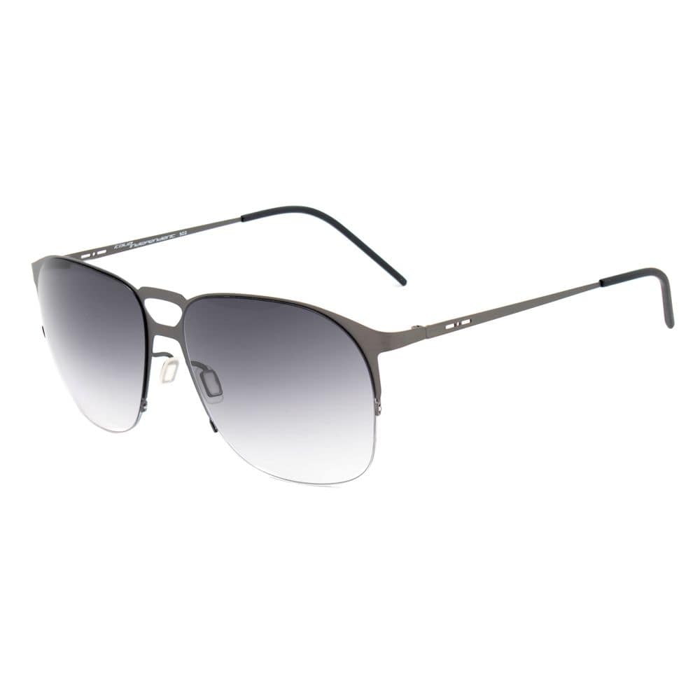 Italia Independent Gray Metal Sunglasses