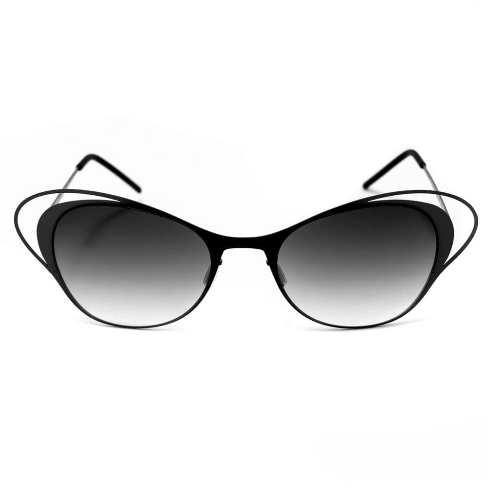 Italia Independent Black Metal Sunglasses - Image 2