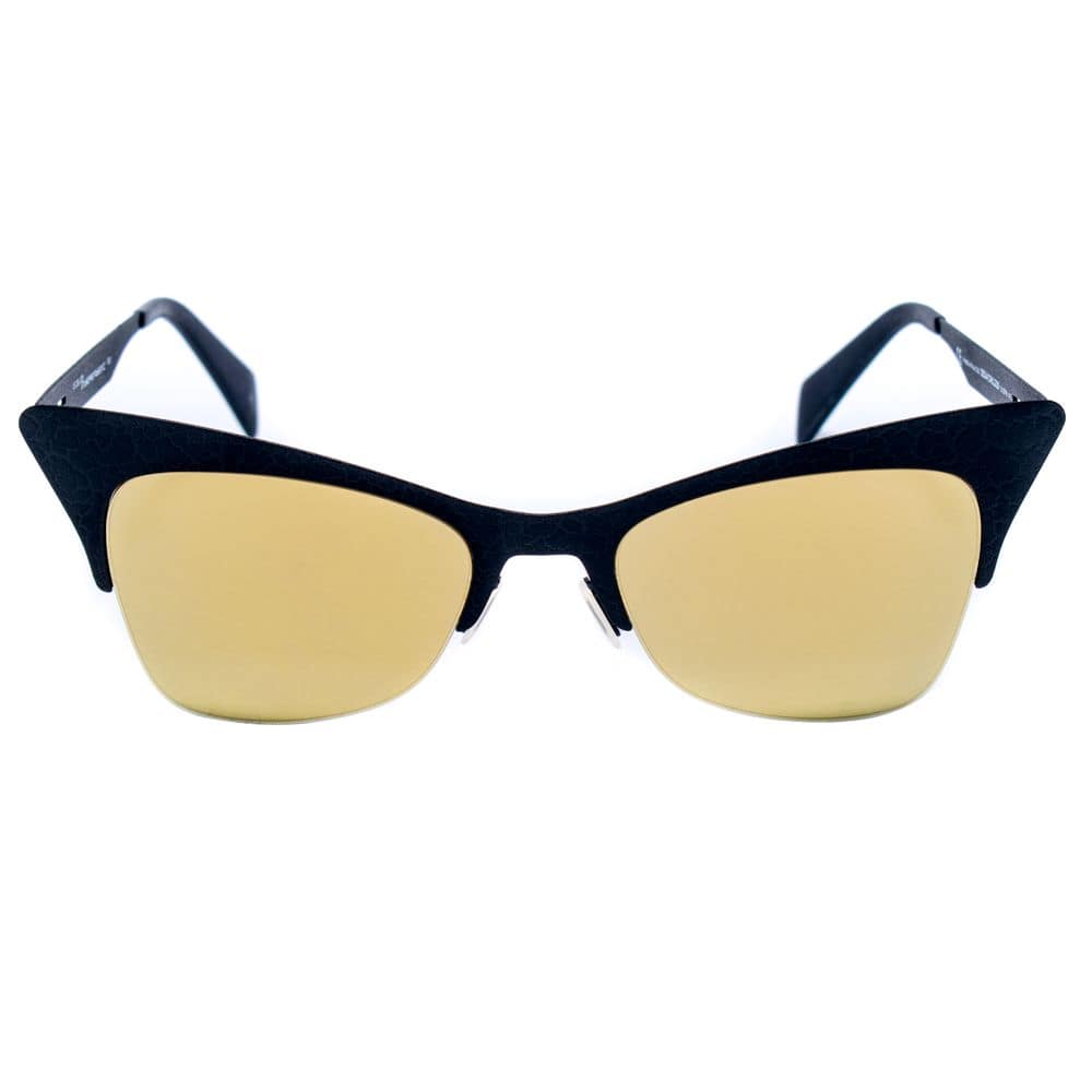 Italia Independent Black Metal Sunglasses - Image 2