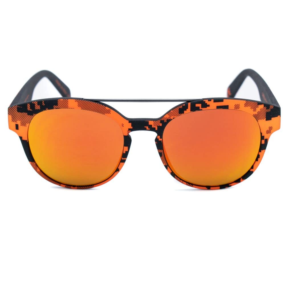 Italia Independent Orange Acetate Sunglasses - Image 2