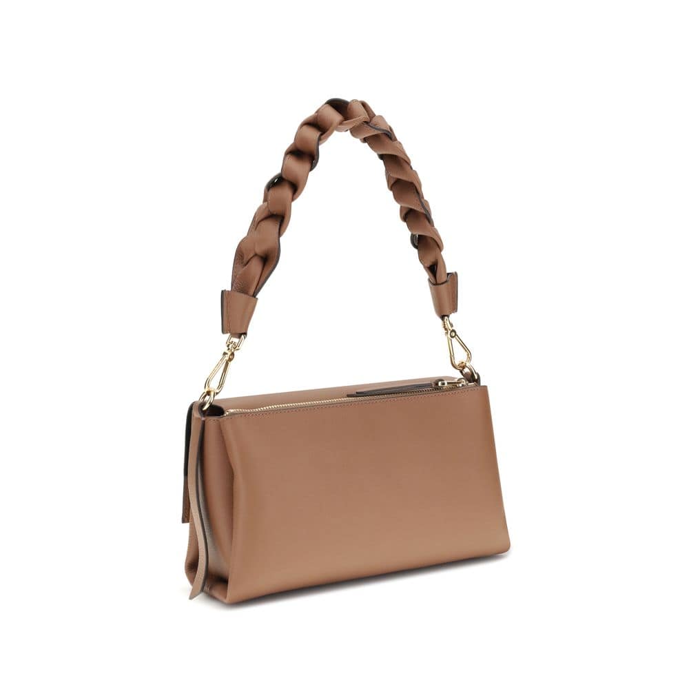 Coccinelle Beige Calf Leather Bos Taurus Shoulder Bag - Image 3