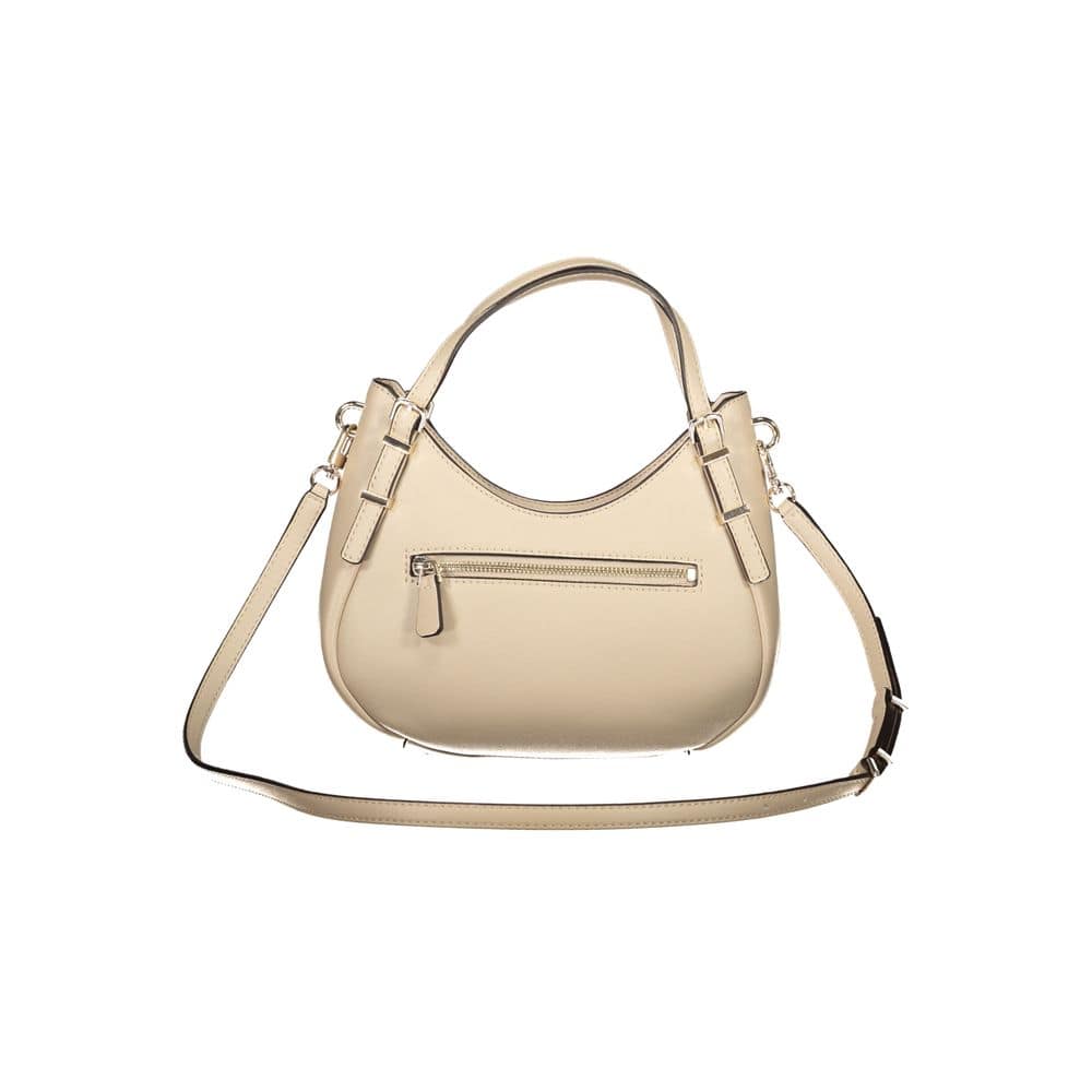 Guess Jeans Beige Polyurethane Woman Handbag - Image 2