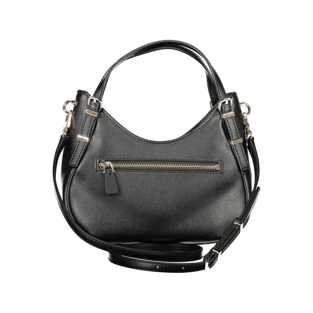 Guess Jeans Nero Poliuretano Women Handbag - Image 2