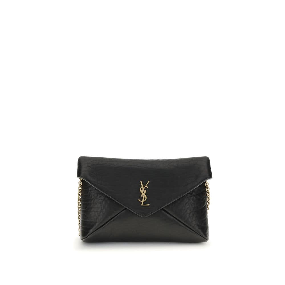 Saint Laurent Cassandre chain Clutch Bag