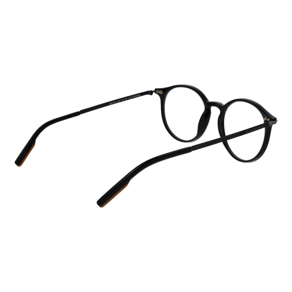 Ermenegildo Zegna Black Plastic Glasses (Frames) - Image 3