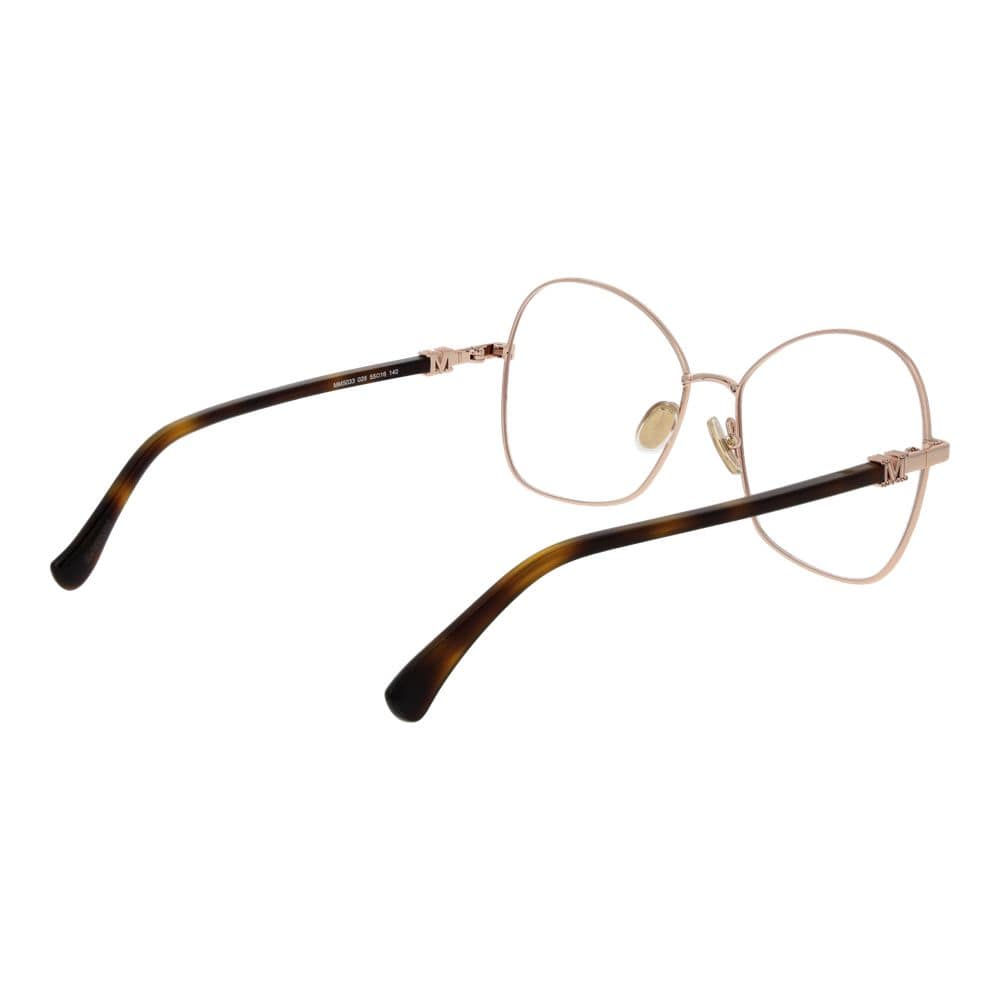 Max Mara Rose Gold Metal Glasses (Frames) - Image 3