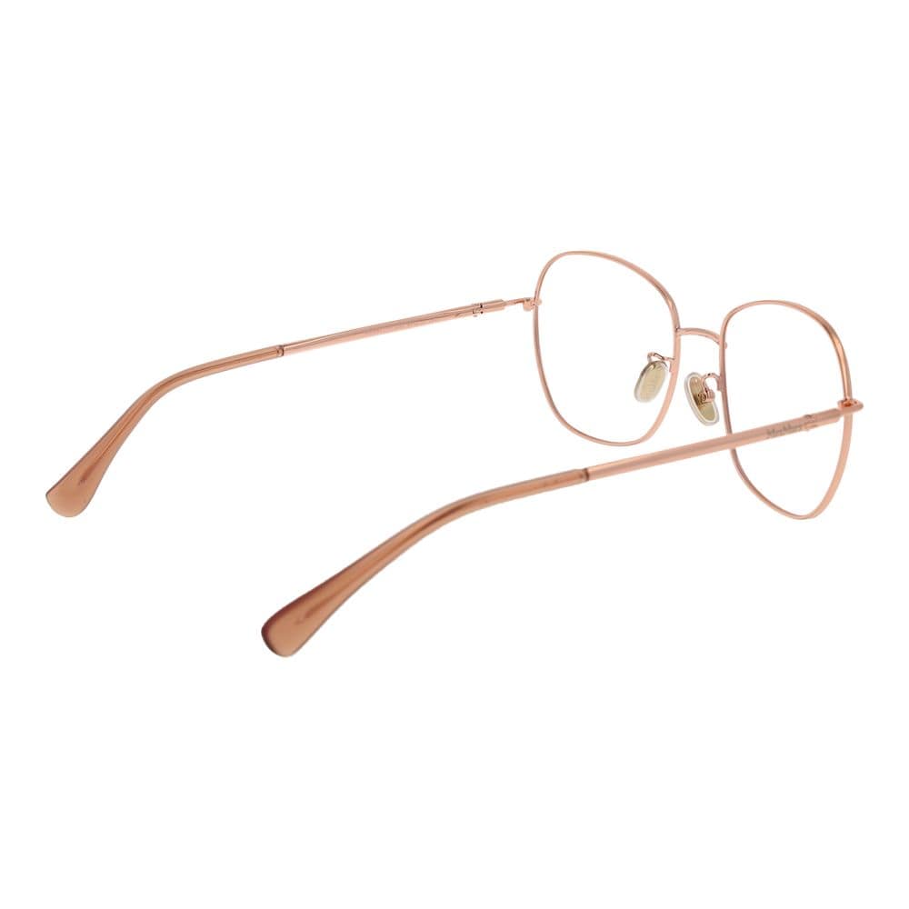 Max Mara Rose Gold Metal Glasses (Frames) - Image 3